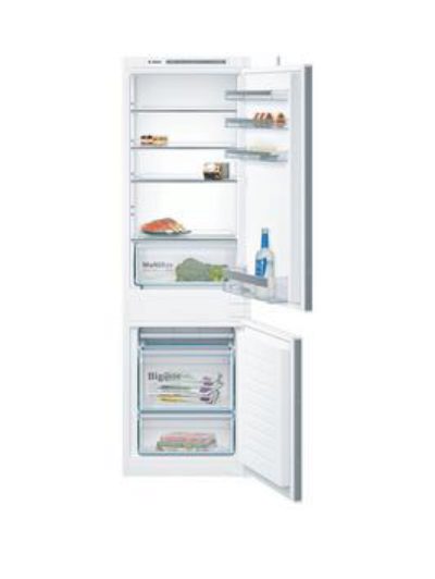 Bosch Serie 4 Kiv86Vs30G 55Cm Integrated Fridge Freezer - White Bosch Serie 4 Kiv86Vs30G 55Cm Integrated Fridge Freezer - White